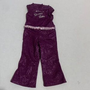 American Girl Doll | Purple Dance Team One Piece